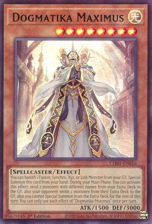 Dogmatika Maximus [CH01-EN016] Ultra Rare - Yu-Gi-Oh! - Card Brawlers | Quebec | Canada |