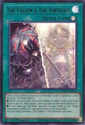 The Fallen & The Virtuous [CH01-EN019] Ultra Rare - Yu-Gi-Oh! - Card Brawlers | Quebec | Canada |