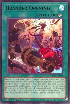 Branded Opening [CH01-EN023] Ultra Rare - Yu-Gi-Oh! - Card Brawlers | Quebec | Canada |
