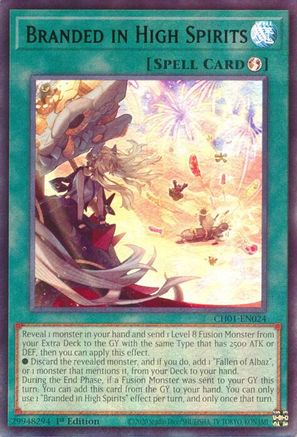 Branded in High Spirits [CH01-EN024] Ultra Rare - Yu-Gi-Oh! - Card Brawlers | Quebec | Canada |