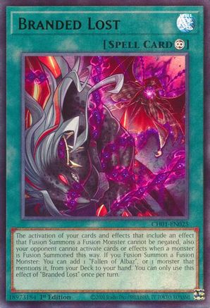 Branded Lost [CH01-EN025] Ultra Rare - Yu-Gi-Oh! - Card Brawlers | Quebec | Canada |