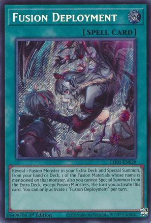 Fusion Deployment (Secret Rare) [CH01-EN029] Secret Rare - Yu-Gi-Oh! - Card Brawlers | Quebec | Canada |