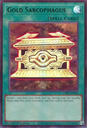 Gold Sarcophagus [CH01-EN032] Ultra Rare - Yu-Gi-Oh! - Card Brawlers | Quebec | Canada |