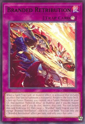 Branded Retribution [CH01-EN034] Ultra Rare - Yu-Gi-Oh! - Card Brawlers | Quebec | Canada |