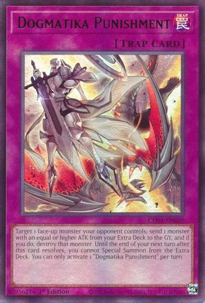 Dogmatika Punishment [CH01-EN039] Ultra Rare - Yu-Gi-Oh! - Card Brawlers | Quebec | Canada |