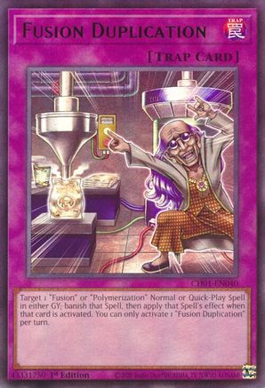 Fusion Duplication [CH01-EN040] Ultra Rare - Yu-Gi-Oh! - Card Brawlers | Quebec | Canada |