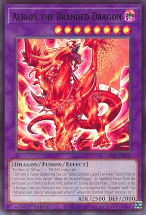 Albion the Branded Dragon [CH01-EN043] Ultra Rare - Yu-Gi-Oh! - Card Brawlers | Quebec | Canada |