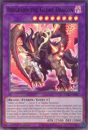 Brigrand the Glory Dragon [CH01-EN047] Ultra Rare - Yu-Gi-Oh! - Card Brawlers | Quebec | Canada |