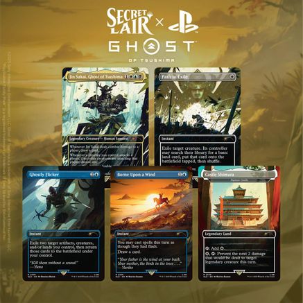 Secret Lair x Ghost of Tsushima - Non-Foil Edition - Secret Lair Drop Series - Card Brawlers | Quebec | Canada |