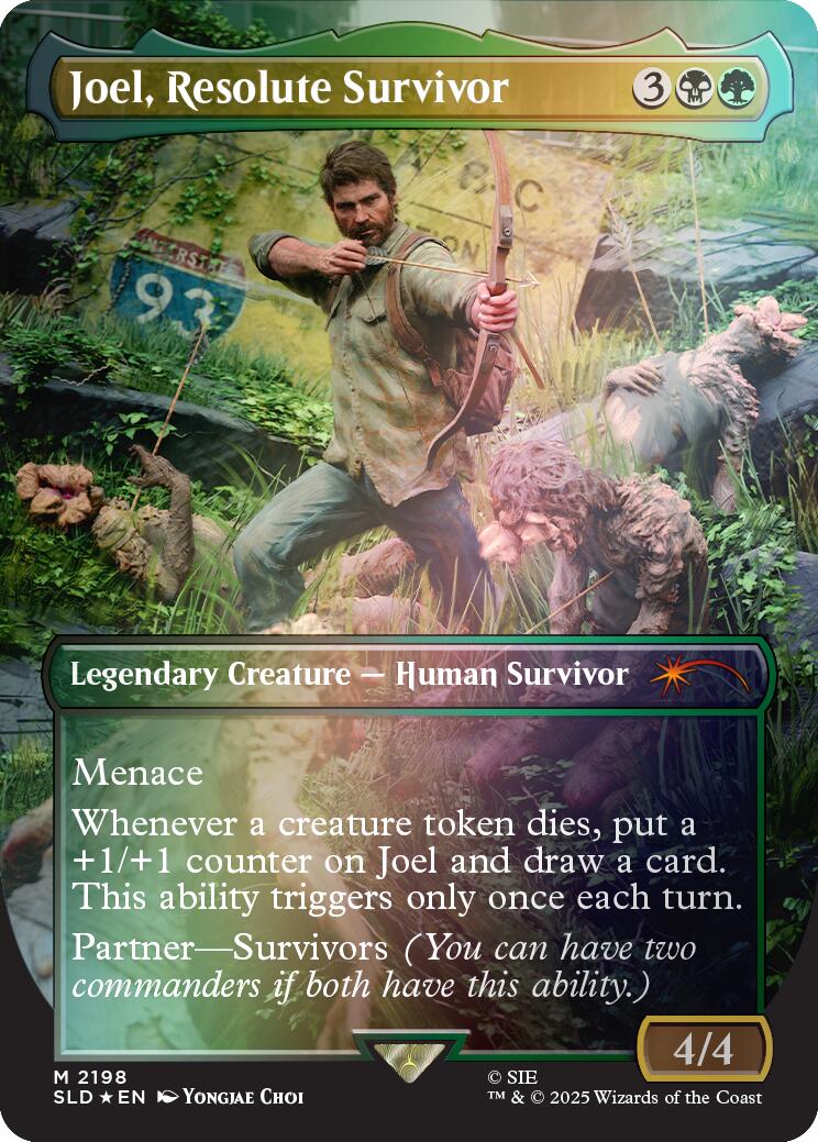 Joel, Resolute Survivor (Rainbow Foil) [Secret Lair Drop Series] - Magic: The Gathering - Card Brawlers | Quebec | Canada |