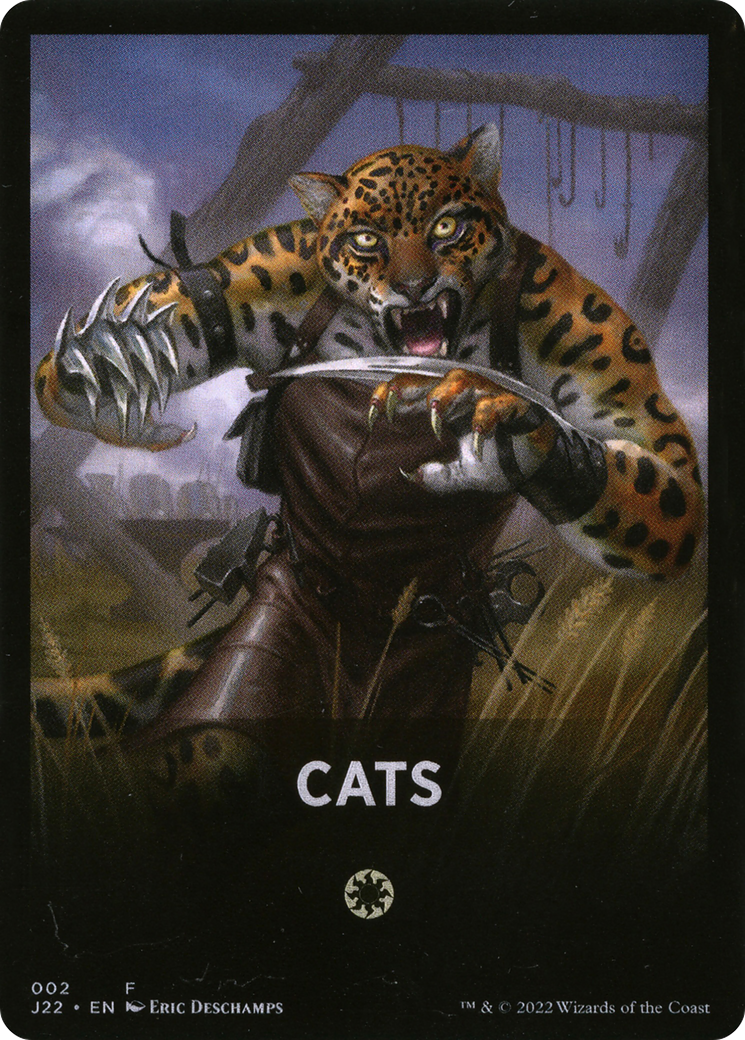 Cats Theme Card [Jumpstart 2022 Front Cards] - Magic: The Gathering - Card Brawlers | Quebec | Canada |