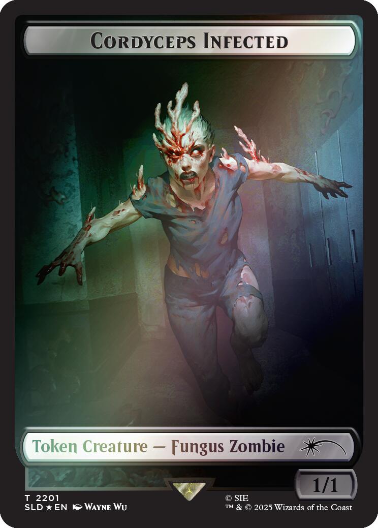 Cordyceps Infected Token (2201) (Rainbow Foil) [Secret Lair Drop Series] - Magic: The Gathering - Card Brawlers | Quebec | Canada |