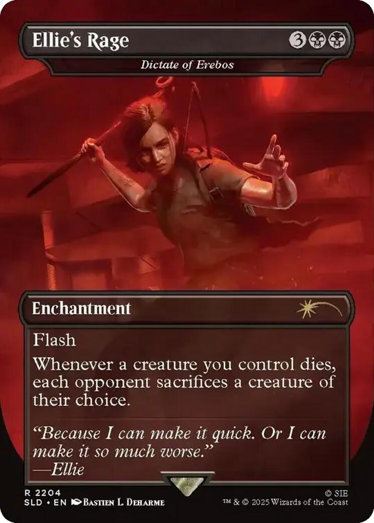 Ellie's Rage - Dictate of Erebos [Secret Lair Drop Series] - Magic: The Gathering - Card Brawlers | Quebec | Canada |