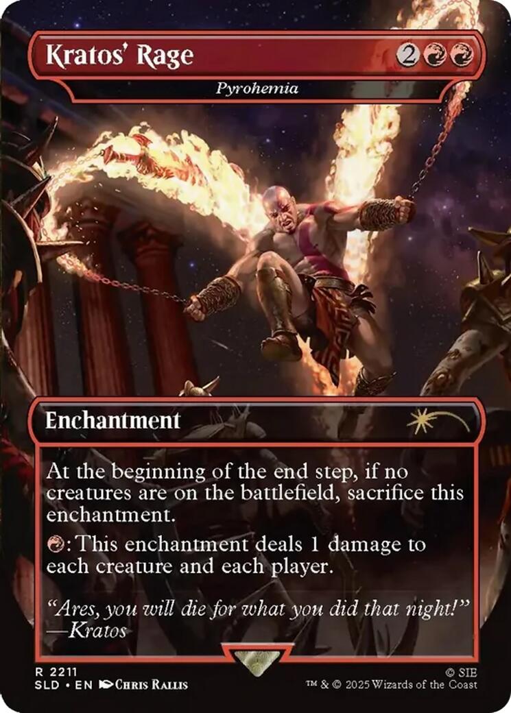 Kratos' Rage - Pyrohemia [Secret Lair Drop Series] - Magic: The Gathering - Card Brawlers | Quebec | Canada |