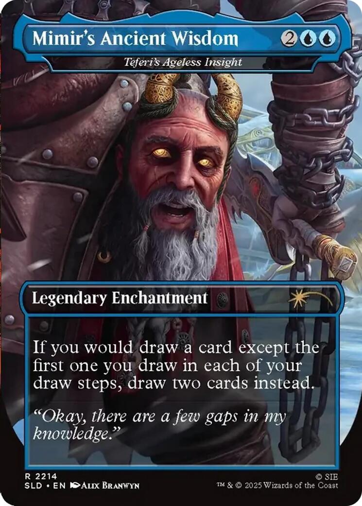 Mimir's Ancient Wisdom - Teferi's Ageless Insight [Secret Lair Drop Series] - Magic: The Gathering - Card Brawlers | Quebec | Canada |
