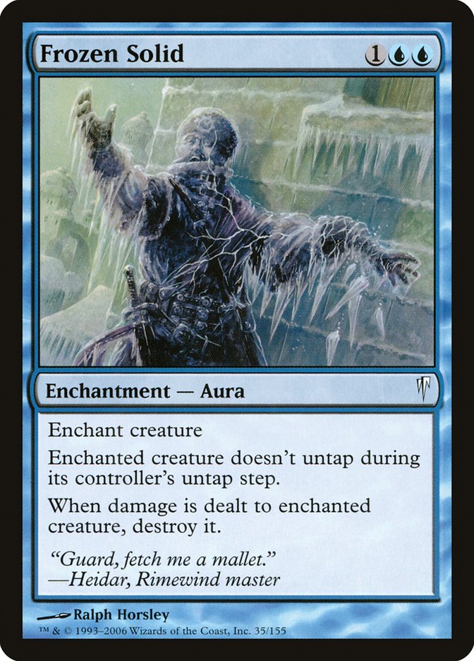 Frozen Solid [Coldsnap] - Magic: The Gathering - Card Brawlers | Quebec | Canada |