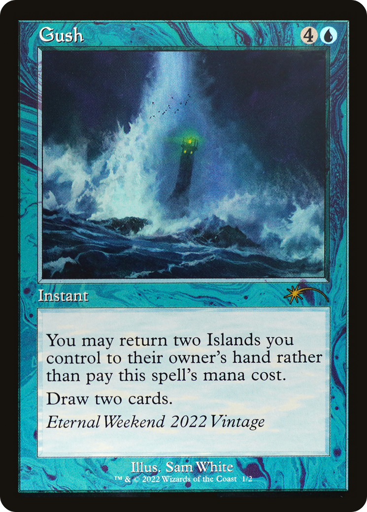 Gush (Eternal Weekend 2022 Promo) [Eternal Weekend] - Magic: The Gathering - Card Brawlers | Quebec | Canada |