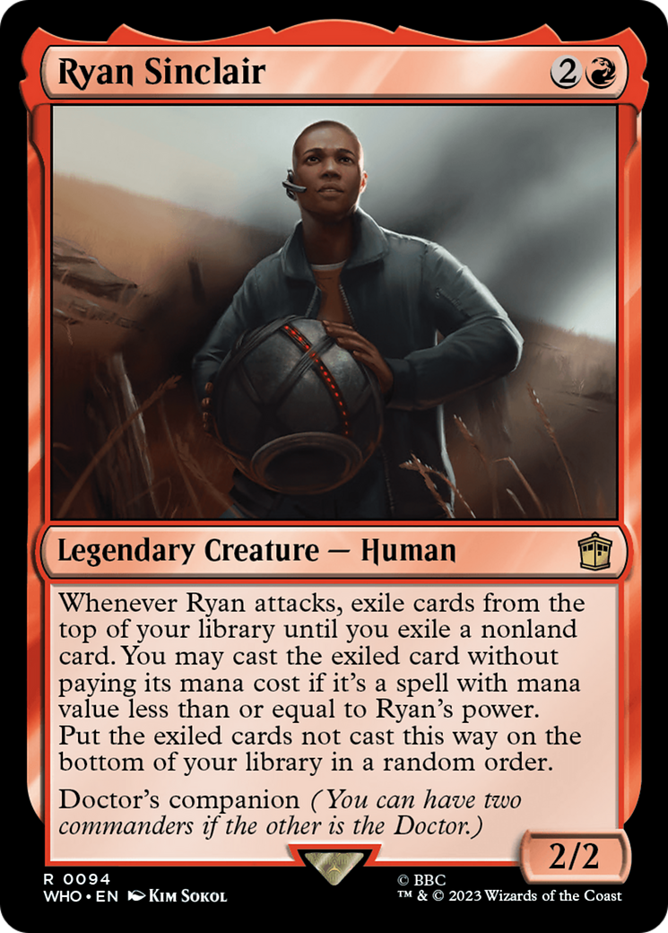 Ryan Sinclair [Doctor Who] - Magic: The Gathering - Card Brawlers | Quebec | Canada |