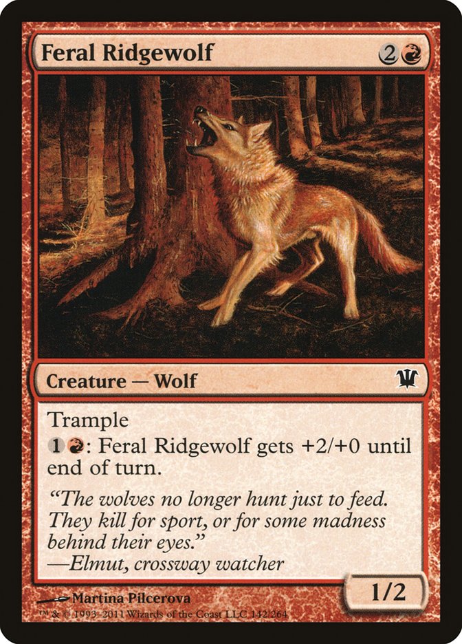 Feral Ridgewolf [Innistrad] - Magic: The Gathering - Card Brawlers | Quebec | Canada |