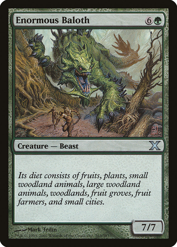 Enormous Baloth [Tenth Edition] - Magic: The Gathering - Card Brawlers | Quebec | Canada |