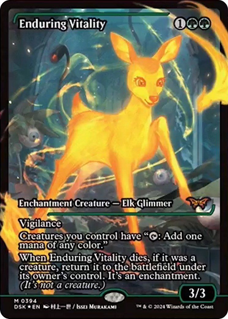 Enduring Vitality (Japan Showcase) [Duskmourn: House of Horror] - Magic: The Gathering - Card Brawlers | Quebec | Canada |