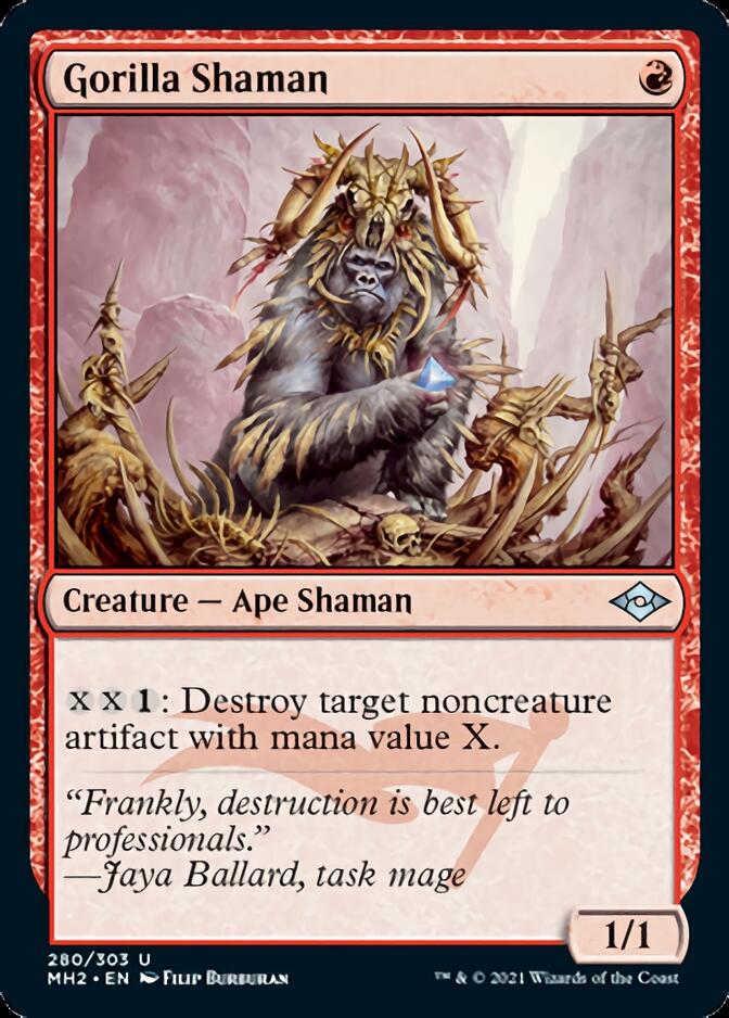 Gorilla Shaman (Foil Etched) [Modern Horizons 2] - Magic: The Gathering - Card Brawlers | Quebec | Canada |