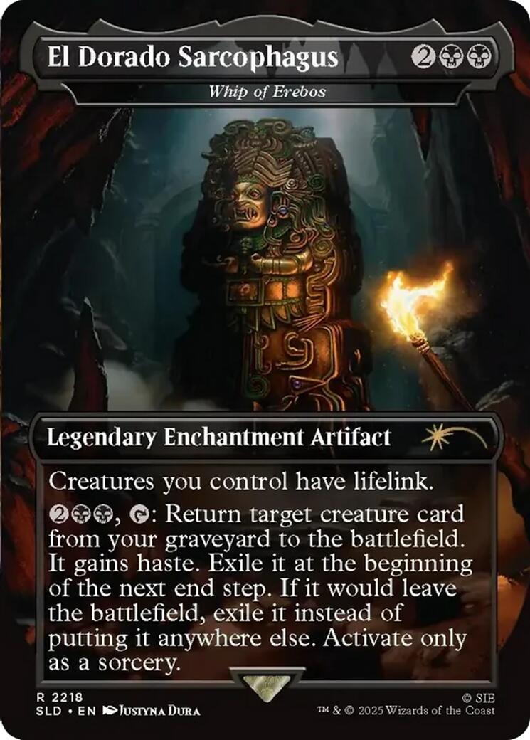 El Dorado Sarcophagus - Whip of Erebos [Secret Lair Drop Series] - Magic: The Gathering - Card Brawlers | Quebec | Canada |