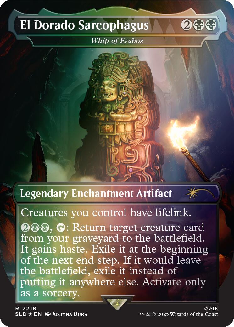 El Dorado Sarcophagus - Whip of Erebos (Rainbow Foil) [Secret Lair Drop Series] - Magic: The Gathering - Card Brawlers | Quebec | Canada |