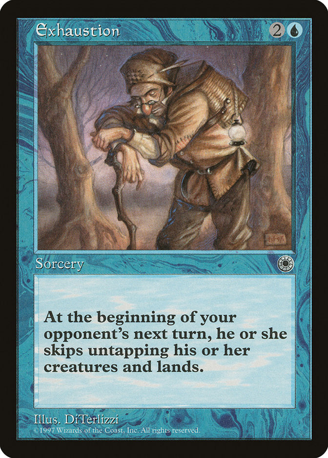 Exhaustion [Portal] - Magic: The Gathering - Card Brawlers | Quebec | Canada |