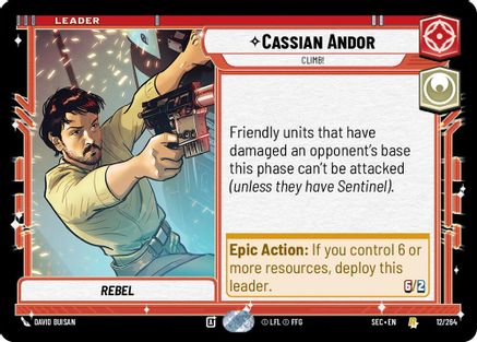 Cassian Andor - Climb! (12/264) (12/264) [Secrets of Power] - Fantasy Flight Games - Card Brawlers | Quebec | Canada |
