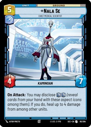 Nala Se - Chief Medical Scientist (65/264) (65/264) [Secrets of Power] - Fantasy Flight Games - Card Brawlers | Quebec | Canada |