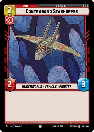 Contraband Starhopper (161/264) (161/264) [Secrets of Power] - Fantasy Flight Games - Card Brawlers | Quebec | Canada |