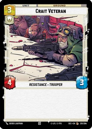 Crait Veteran (251/264) (251/264) [Secrets of Power] - Fantasy Flight Games - Card Brawlers | Quebec | Canada |