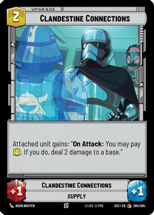 Clandestine Connections (264/264) (264/264) [Secrets of Power] - Fantasy Flight Games - Card Brawlers | Quebec | Canada |