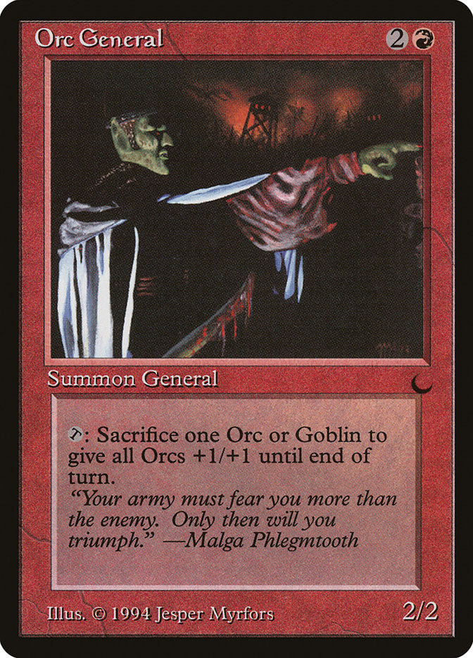 Orc General [The Dark] - Magic: The Gathering - Card Brawlers | Quebec | Canada |