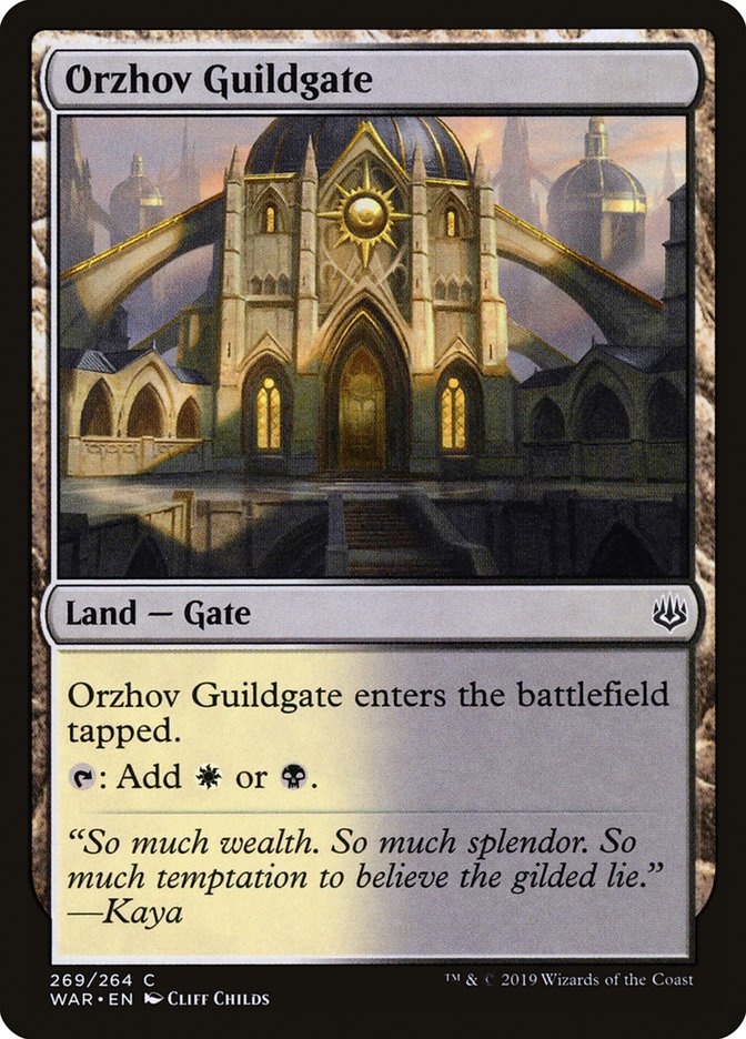Orzhov Guildgate [War of the Spark] - Magic: The Gathering - Card Brawlers | Quebec | Canada |