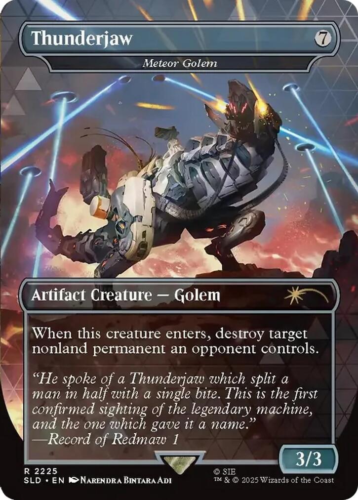 Thunderjaw - Meteor Golem [Secret Lair Drop Series] - Magic: The Gathering - Card Brawlers | Quebec | Canada |