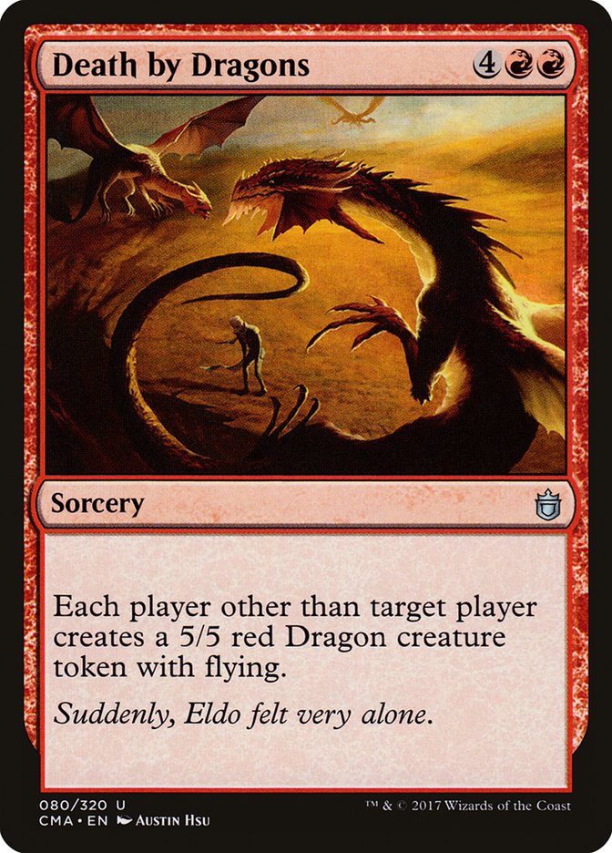 Death by Dragons [Commander Anthology] - Magic: The Gathering - Card Brawlers | Quebec | Canada |