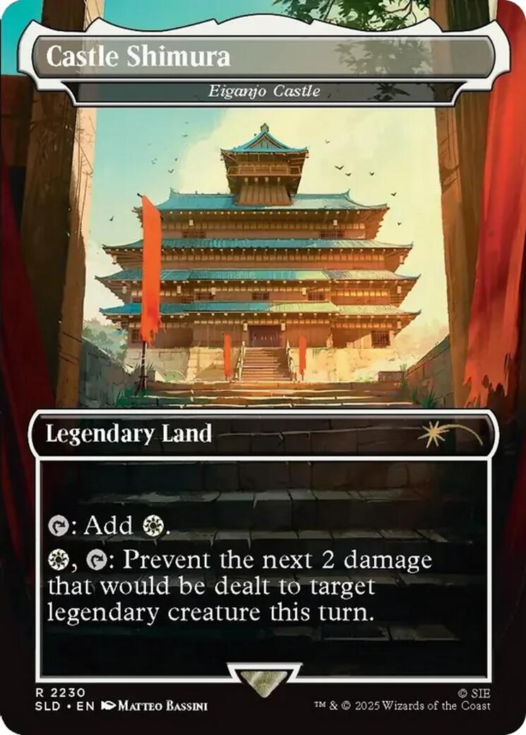 Castle Shimura - Eiganjo Castle [Secret Lair Drop Series] - Magic: The Gathering - Card Brawlers | Quebec | Canada |