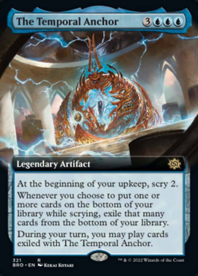 The Temporal Anchor (Extended Art) [The Brothers' War] - Magic: The Gathering - Card Brawlers | Quebec | Canada |