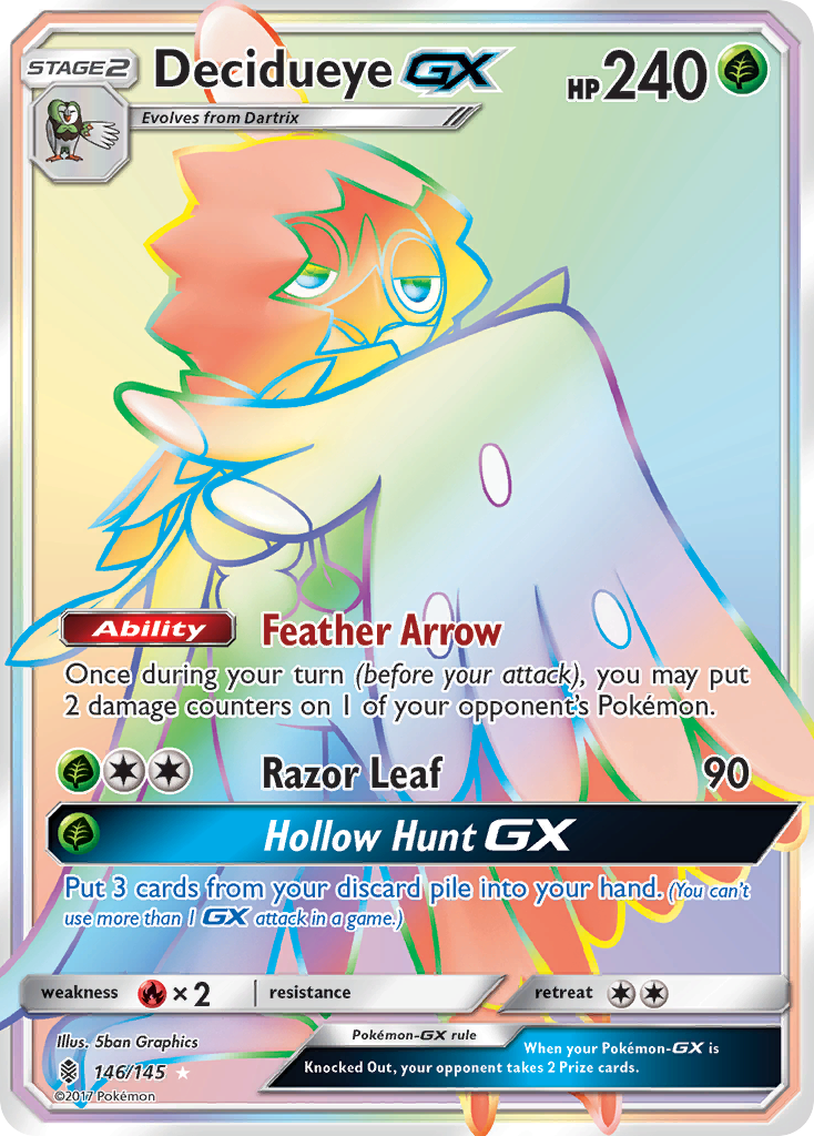 Decidueye GX (146/145) [Sun & Moon: Guardians Rising] - Pokémon - Card Brawlers | Quebec | Canada |