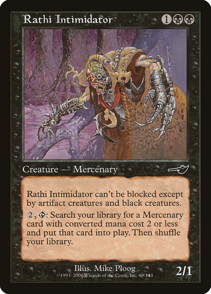Rathi Intimidator [Nemesis] - Magic: The Gathering - Card Brawlers | Quebec | Canada |