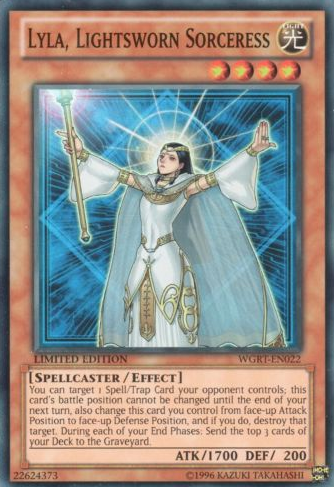 Lyla, Lightsworn Sorceress [WGRT-EN022] Super Rare - Yu-Gi-Oh! - Card Brawlers | Quebec | Canada |