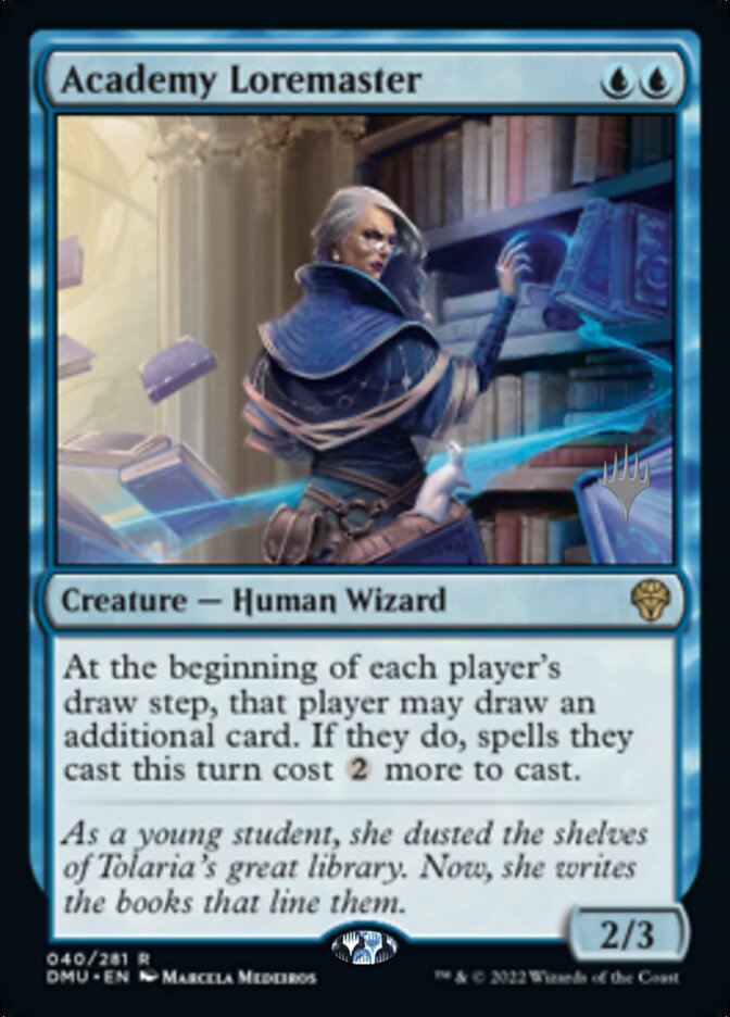 Academy Loremaster (Promo Pack) [Dominaria United Promos] - Magic: The Gathering - Card Brawlers | Quebec | Canada |