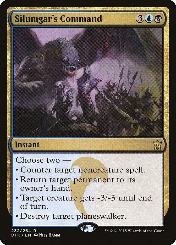 Silumgar's Command [Dragons of Tarkir] - Magic: The Gathering - Card Brawlers | Quebec | Canada |