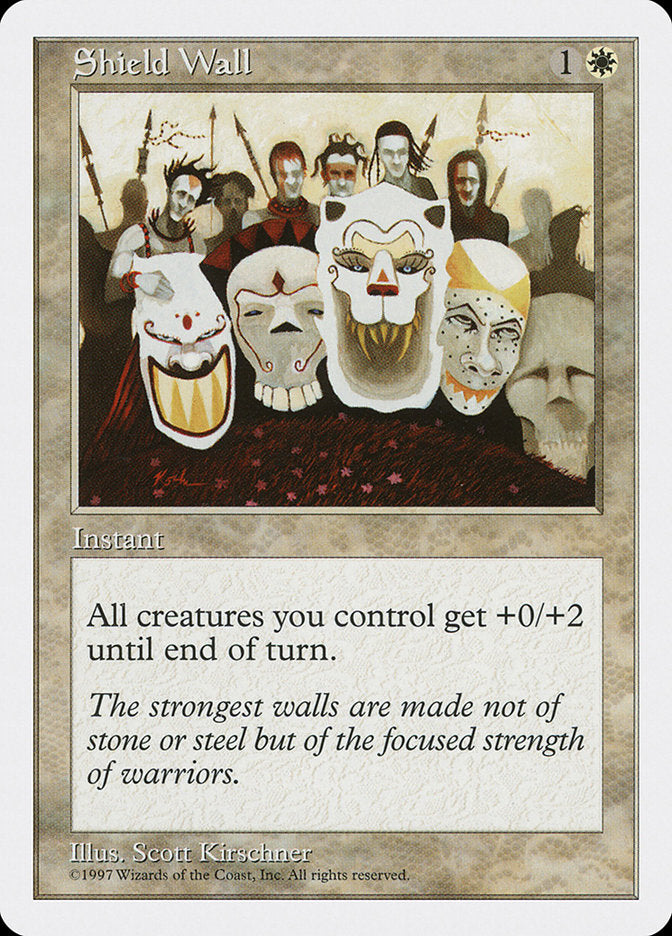 Shield Wall [Fifth Edition] - Magic: The Gathering - Card Brawlers | Quebec | Canada |