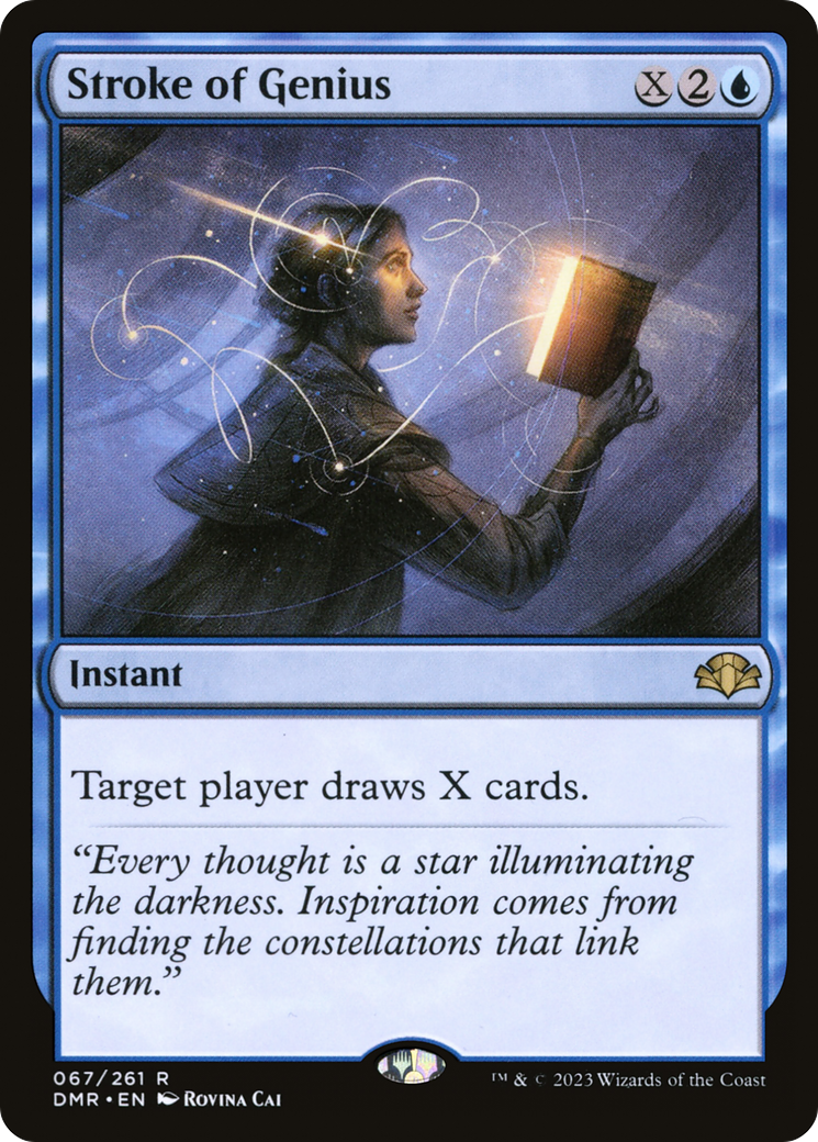 Stroke of Genius [Dominaria Remastered] - Magic: The Gathering - Card Brawlers | Quebec | Canada |