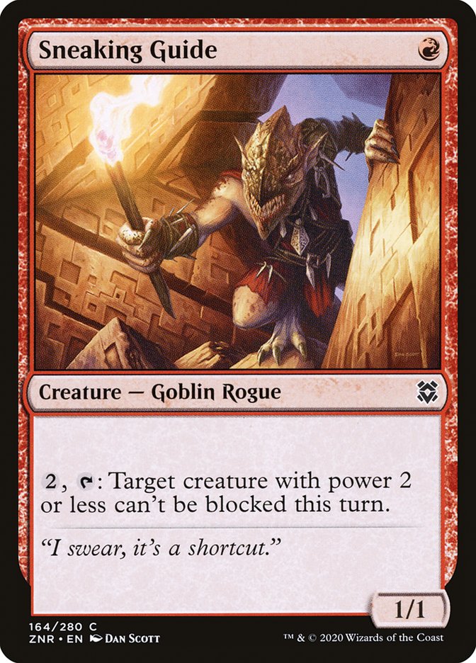Sneaking Guide [Zendikar Rising] - Magic: The Gathering - Card Brawlers | Quebec | Canada |