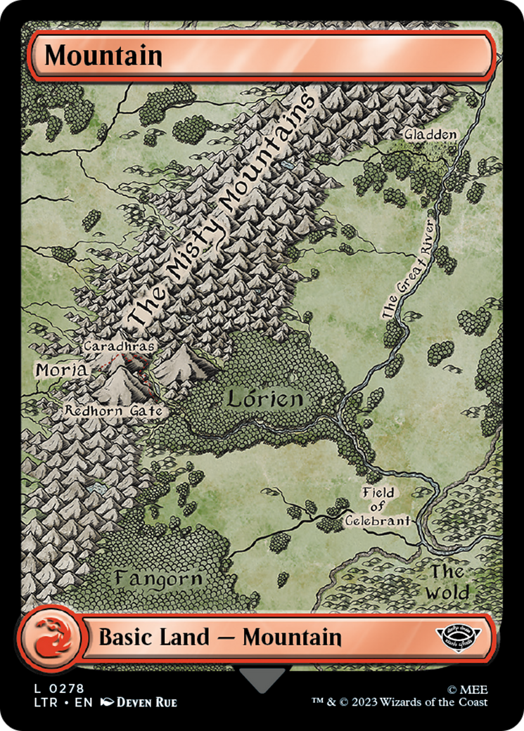 Mountain (278) [The Lord of the Rings: Tales of Middle-Earth] - Magic: The Gathering - Card Brawlers | Quebec | Canada |