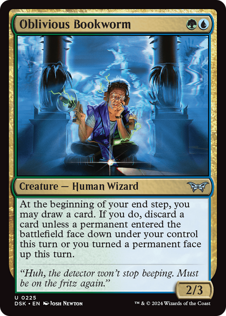 Oblivious Bookworm (0225) [Duskmourn: House of Horror] - Magic: The Gathering - Card Brawlers | Quebec | Canada |